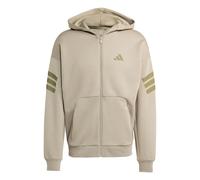 adidas 3Stripes Full - Zip Giacca da allenamento Uomini beige, Taglia: L