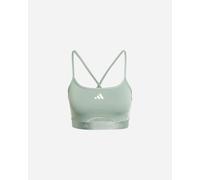 Adidas 3stripes Hyglm W - Bra Training - Donna - Verde L
