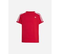 Adidas 3stripes Jr - T-shirt - Rosso 11-12ANNI