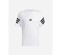 T-shirt adidas Future Icons 3 Strisce manica corta bianco puro nero - XS