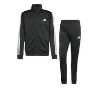adidas Uomo Sportswear Basic 3 Stripes Tricot Tracksuit, Tuta da Allenamento, Multicolore (Nero), XXL
