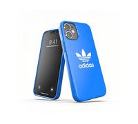ADIDAS 42288 Custodia per cellulare per Apple iPhone 12 Mini, Blu, Bianco