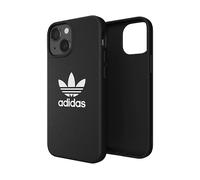 ADIDAS 47066 Cover per Apple iPhone 13 Mini, Nero/Bianco
