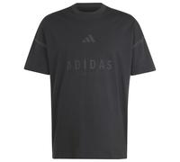 adidas - A SZN G Tee - T-shirt S - Regular nero/grigio