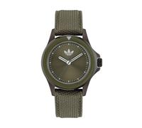 Adidas, ,Accessories ,unisex ,Verde ,ONE SIZE Orologio al Quarzo con Cinturino in Tessuto Verde