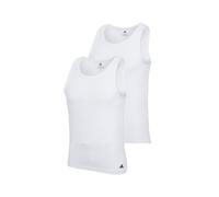 adidas - Active Core - Confezione da 2 canotte bianche in cotone-Bianco XL