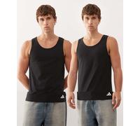 Canottiera adidas Active Flex spalline nero puro (2 unità) - XL