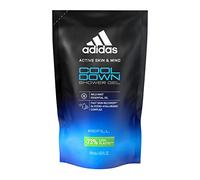 Adidas Active Skin & Mind, Cool Down Shower Gel Refill, Docciaschiuma Ricarica Uomo, 400 ml