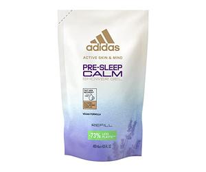 Adidas Active Skin & Mind, Pre-Sleep Calm Shower Gel Refill, Docciaschiuma Ricarica per Uomo e Donna, 400 ml - Unisex