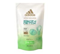 Adidas Active Skin & Mind, Skin Detox Shower Gel Refill, Docciaschiuma Ricarica Donna, 400 ml