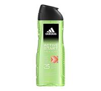adidas, Active Start Gel Doccia Bagnoschiuma 3 in 1 per Corpo, Capelli e Viso, Formula Vegana, 400ml