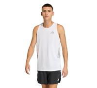 adidas Uomo Adi365 Running Climacool Iconic Tank Shirt, White, L