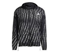 adidas Adi365 High Visible Giacca Da Corsa Uomini-Nero,Argento
