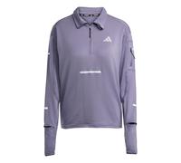 adidas adi365 WarmHZ W - felpa running - donna M Violet woman Recycled Polyester