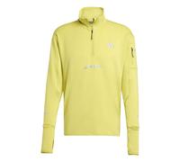 adidas Adi365 Warm Half-Zip Camicia Da Corsa Uomini-Giallo