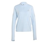adidas Femme ADI365 Running Iconic Half Zip, Crystal Sky, S