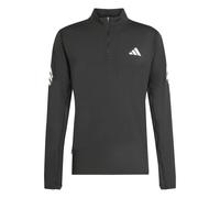 adidas adi365 Zip Camicia da corsa Uomini - nero