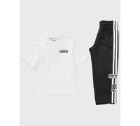 Adidas ADIBREAK TEE SET Pants|Tees black|white in taglia:Age 4-6 | EU 104-116