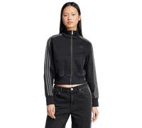 Adidas Adicolor Denim Donna - Top da pista Nero - Taglia 34 - Jersey di cotone Black 34