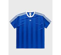 Adidas ADICOLOR JACQUARD JERSEY TEE men Jerseys blue in taglia:XL