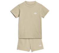 ADIDAS ORIGINALS Set 'SHORT TEE' cachi / bianco Bambini - Bimba - Bambina (taglie 92-140) - Abbigliamento - Completi e tute ADIDAS ORIGINALS 98