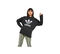 Adidas Originals Trefoil Hoodie Nero 34 Donna