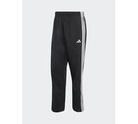 adidas Adidas Essentials 3-Stripes Stanford Lite Woven Tapered Open Hem Joggers small Nero