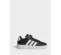 adidas adidas Grand Court 3.0 Scarpe da ginnastica per bambini con lacci elastici uk15eu335 Nero