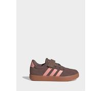 adidas adidas VL Court 3.0 Scarpe da ginnastica per bambini con chiusura a strappo uk2eu345 Marrone