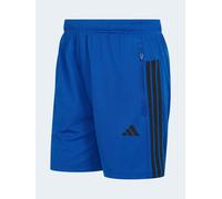 adidas Adidas Workout Essentials Base 3-Stripes Pique Short 7Inch small blu