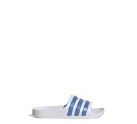 adidas Adilette Aqua Slides Kids, Infradito Unisex - Bambini e ragazzi, Cloud White/Blue Fusion Met/Cloud White, 28 EU