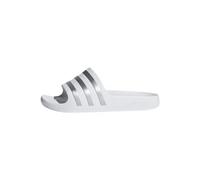 adidas Adilette Aqua Slides Kids, Infradito Unisex - Bambini e ragazzi, Cloud White / Silver Met / Cloud White, 28 EU