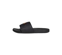 adidas Adilette Comfort Slides, Sandali a Ciabatta Unisex - Adulto, Core Black Core Black Crew Orange, 44.5 EU