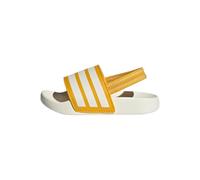 adidas Adilette ESTRAP Slides Infants, Diapositive Unisex-Bimbi 0-24, Crew Yellow/off White/off White, 22 EU