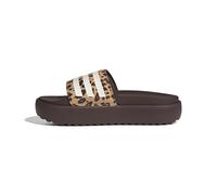 adidas Adilette Platform Slides, Infradito Donna, Shadow Brown/Cloud White/Magic Beige, 42 EU