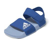 adidas Adilette Sportswear - Sandali da bambino, unisex, Blu Re Bianco Cielo Chiaro, 1 Little Kid
