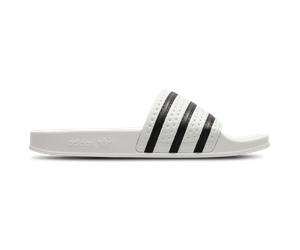 Adidas adilette Uomo - Infradito e sandali Bianco - Taglia 45 1/3 - Sintetico White 45 1/3