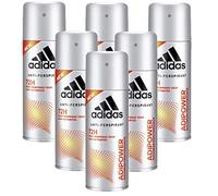 Adidas ADIPOWER 72H Deodorante spray da uomo, 6 x 150 ml