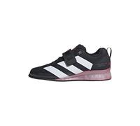 adidas Adipower Weightlifting 3 Sneakers Unisex Adulto, Nero Bianco Puro Rubino, 50 EU