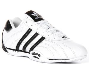 Adidas Adiracer Lo In Pelle Core Lace Up Sneakers Donna Bianco Nero EU 36-41