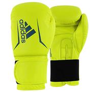 adidas adiSBG50 - Guantoni da Boxe, da Adulto, velocità 50- Giallo/Blu, 10 oz