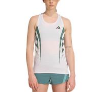 adidas Adizero Archive Canotte e Top L Bianco