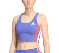adidas Adizero Archive crop Canotte e Top S Azzurro