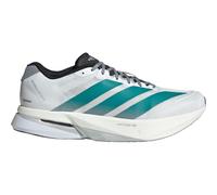 adidas Adizero Boston 13 Scarpe da corsa da uomo, White Pure Teal Grey, 44 EU