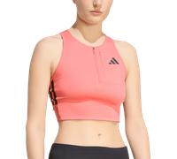 adidas Adizero crop Canotte e Top L Rosso