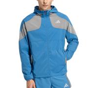 Adidas Giacca con cappuccio Adizero Ekiden M Azzurro