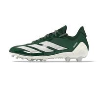 adidas Adizero Electric.1 American Football Sneaker da uomo, verde scuro bianco verde scuro, 41 1/3 EU