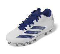adidas Adizero Electric.2 American Football Sneaker, Bianco Team Royal Blue White, 2.5 Little Kid