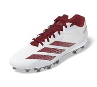 adidas Adizero Electric.2 - Tacchetto da football americano da uomo, Bianco Team Power Rosso Bianco, 51 1/3 EU