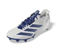 adidas Adizero Electric American Football Sneaker Uomo, Bianco/Team Royal Blue/Bianco, 39 1/3 EU